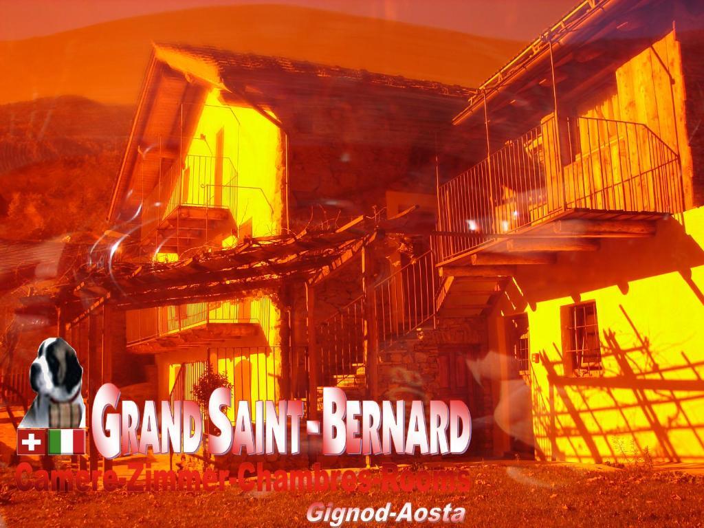 Gignod Affittacamere Grand Saint Bernard מראה חיצוני תמונה