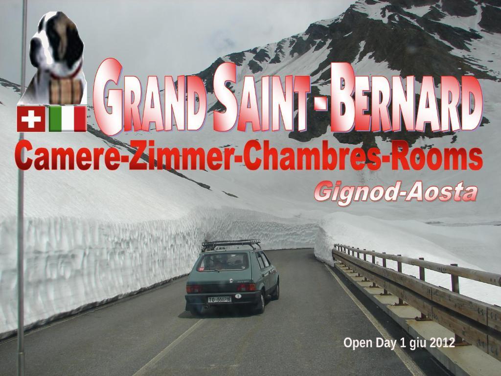 Gignod Affittacamere Grand Saint Bernard מראה חיצוני תמונה